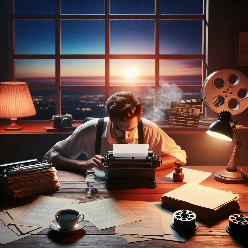 "Visual representation of the top apps for script and screenplay writing, showcasing user-friendly interfaces and creative tools for filmmakers, featured in the article 'Aplikasi Terbaik untuk Menulis Skrip dan Naskah Film'."