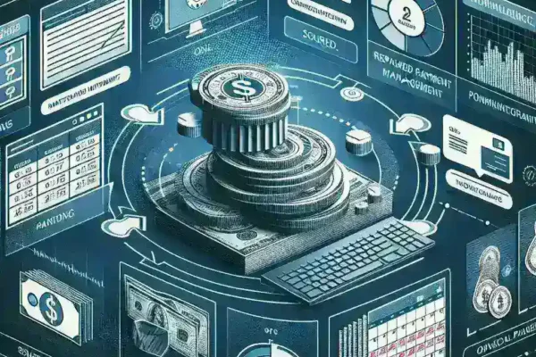 "User navigating Mandiri Online Integra dengan kalender pembayaran berulang untuk manajemen keuangan yang praktis, menunjukkan fitur layanan digital yang memudahkan pengaturan pembayaran rutin."